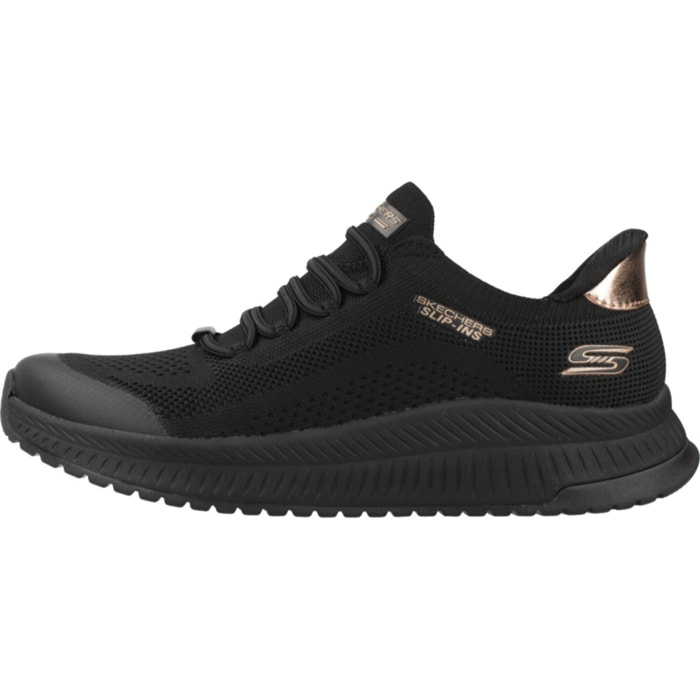 Sneakers De  Mujer Slip-ins Bobs Squad 4 Dire Step Negro