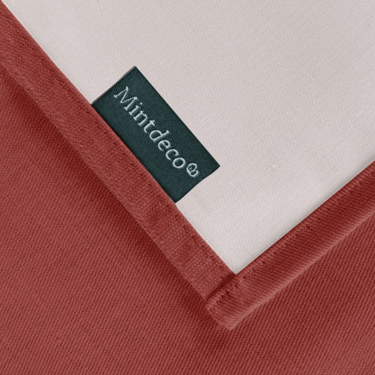 Nappe unie anti-tâches BRIA TERRE CUITE