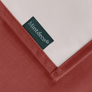 Nappe unie anti-tâches BRIA TERRE CUITE
