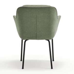 Silla Sadira verde 2P/Caja
