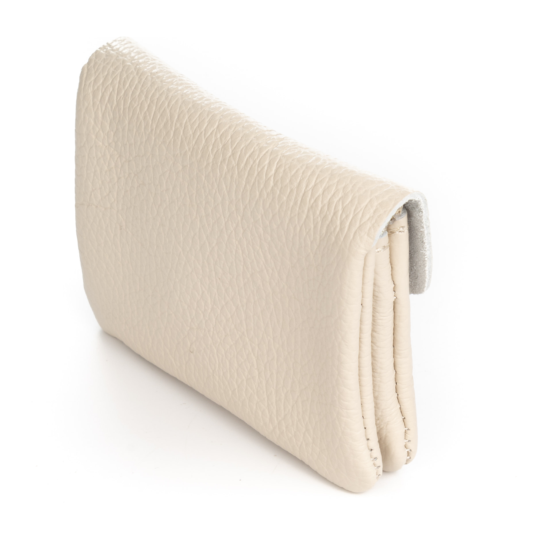 Alpignano monedero mujer. Piel auténtica Dollaro.