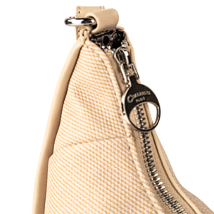 Bolso Bandolera Mujer Veg/Pu Cimarron Abigail Beige
