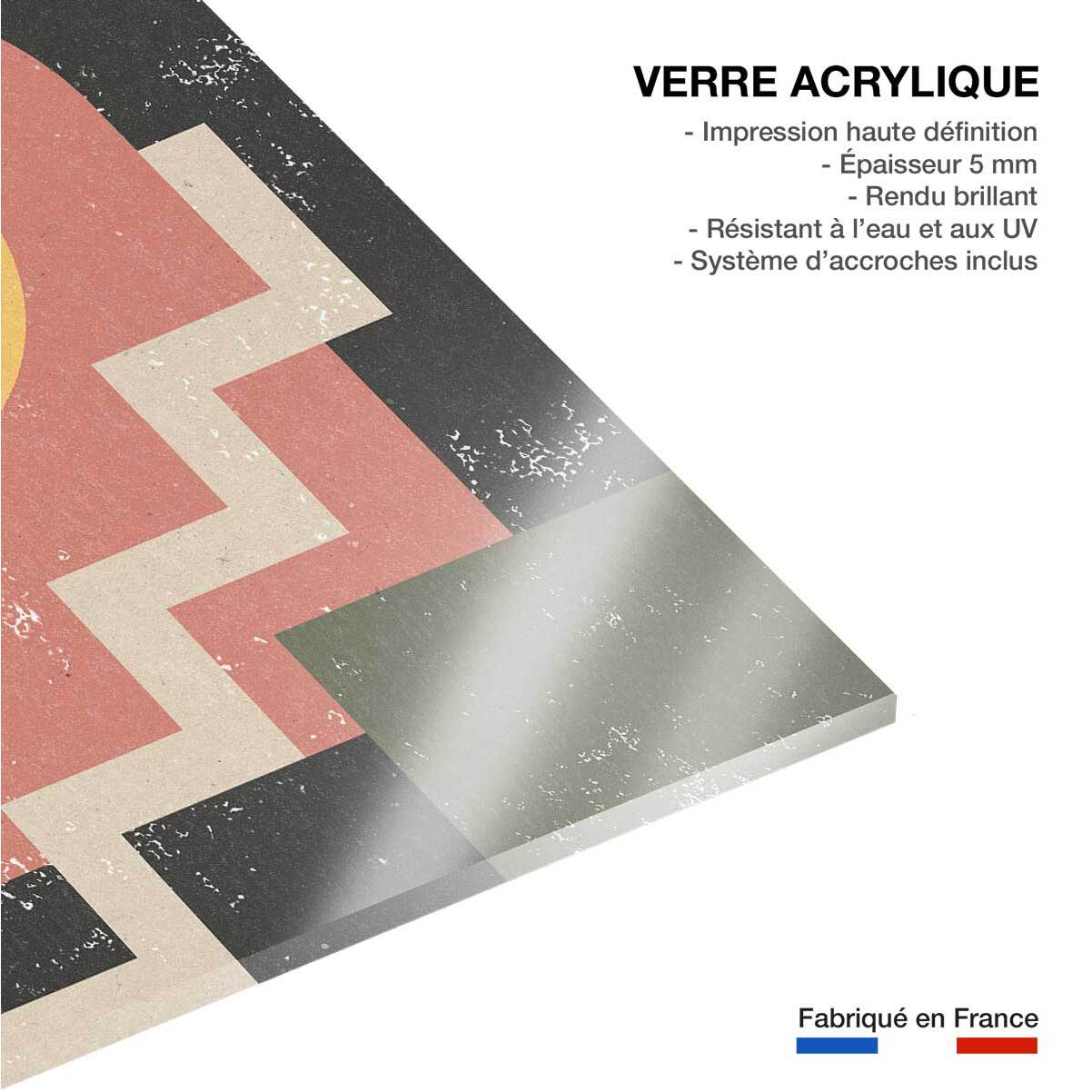 Tableau sun stairs Tableau plexiglas