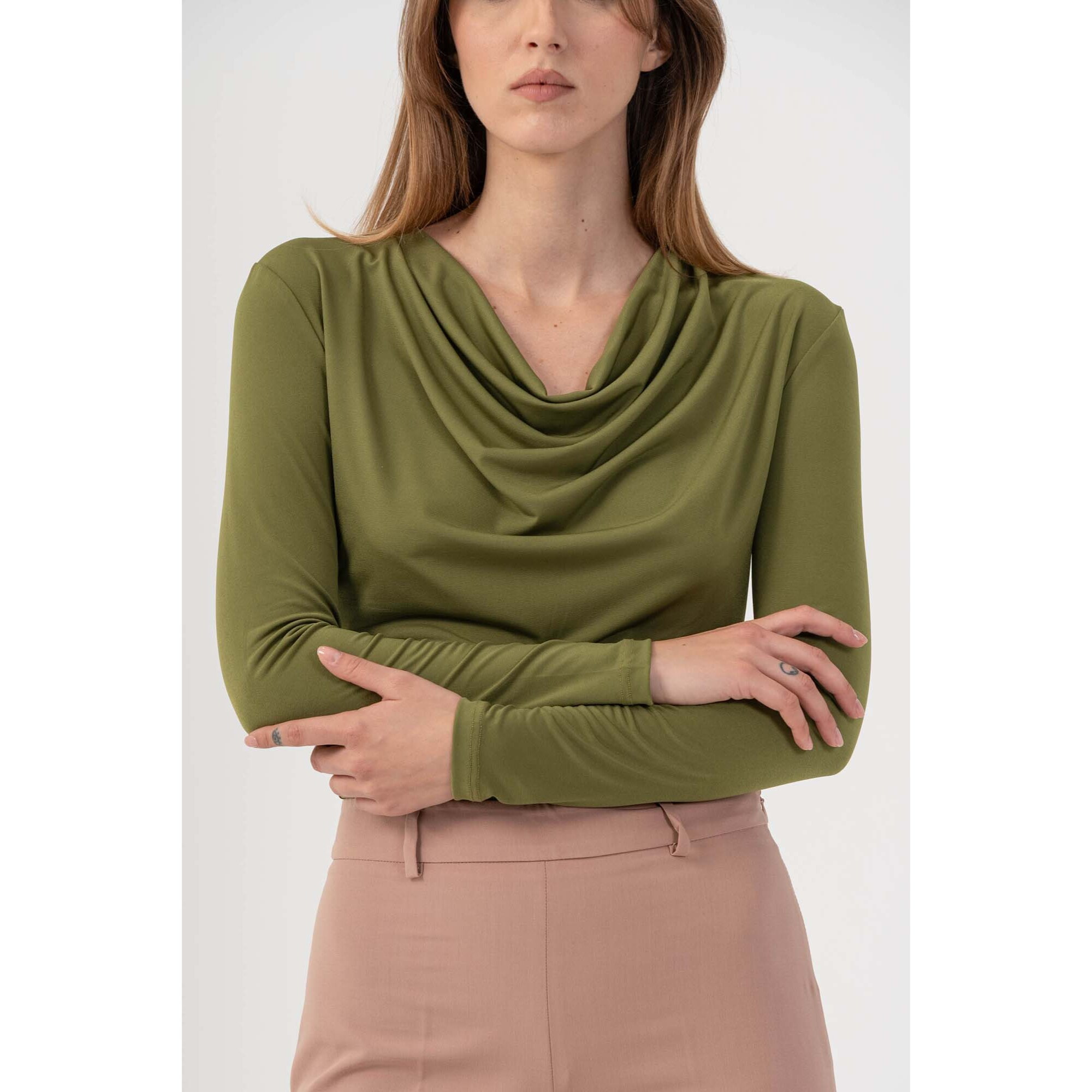 Kocca - Maglia con drappeggio Donna