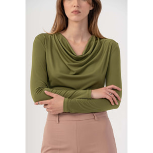 Kocca - Maglia con drappeggio Donna