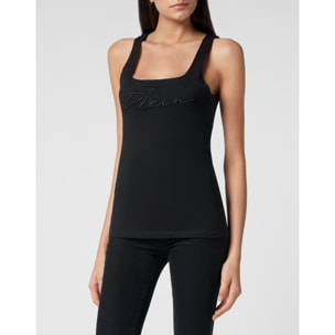 PHILIPP PLEIN Camiseta de tirantes SIGNATURE