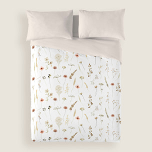 Funda Nórdica Estampada 2/3 piezas - 100% Microfibra Poliéster - Flower Net