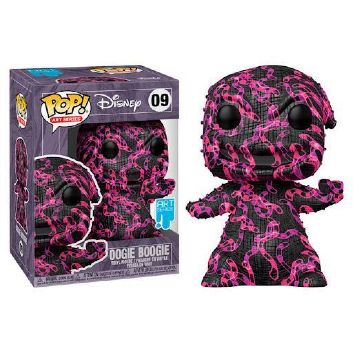 Nightmare Before Christmas Funko Pop Disney Vinile Figura Oogie Boogie 9 Cm