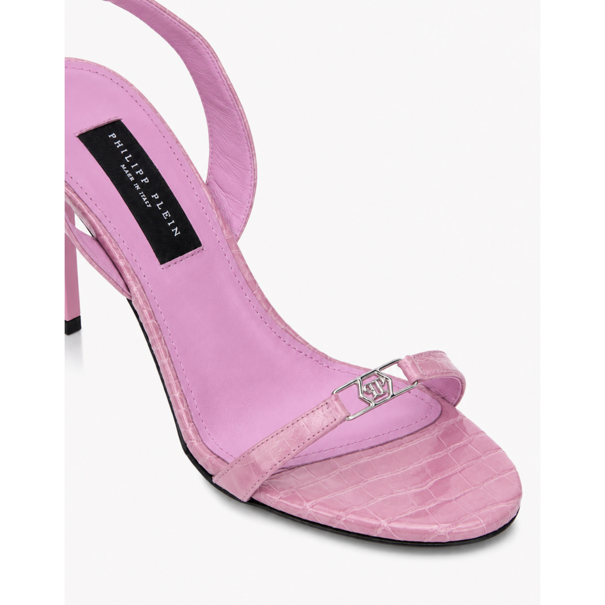 PHILIPP PLEIN Sandali con tacchi alti HEXAGON