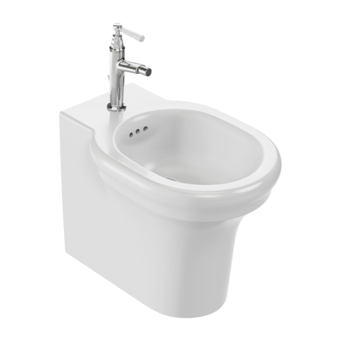 Bidet à poser au sol Cléo 1889 blanc