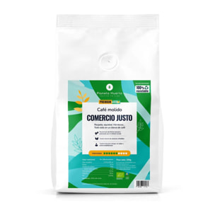 PLANETA HUERTO | Café Molido Eco Honduras Comercio Justo 250g - Sabor Auténtico y Responsable