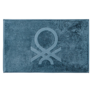 Alfombra de baño Benetton Azul oscuro, 50x80cm, 750gsm 100% algodón