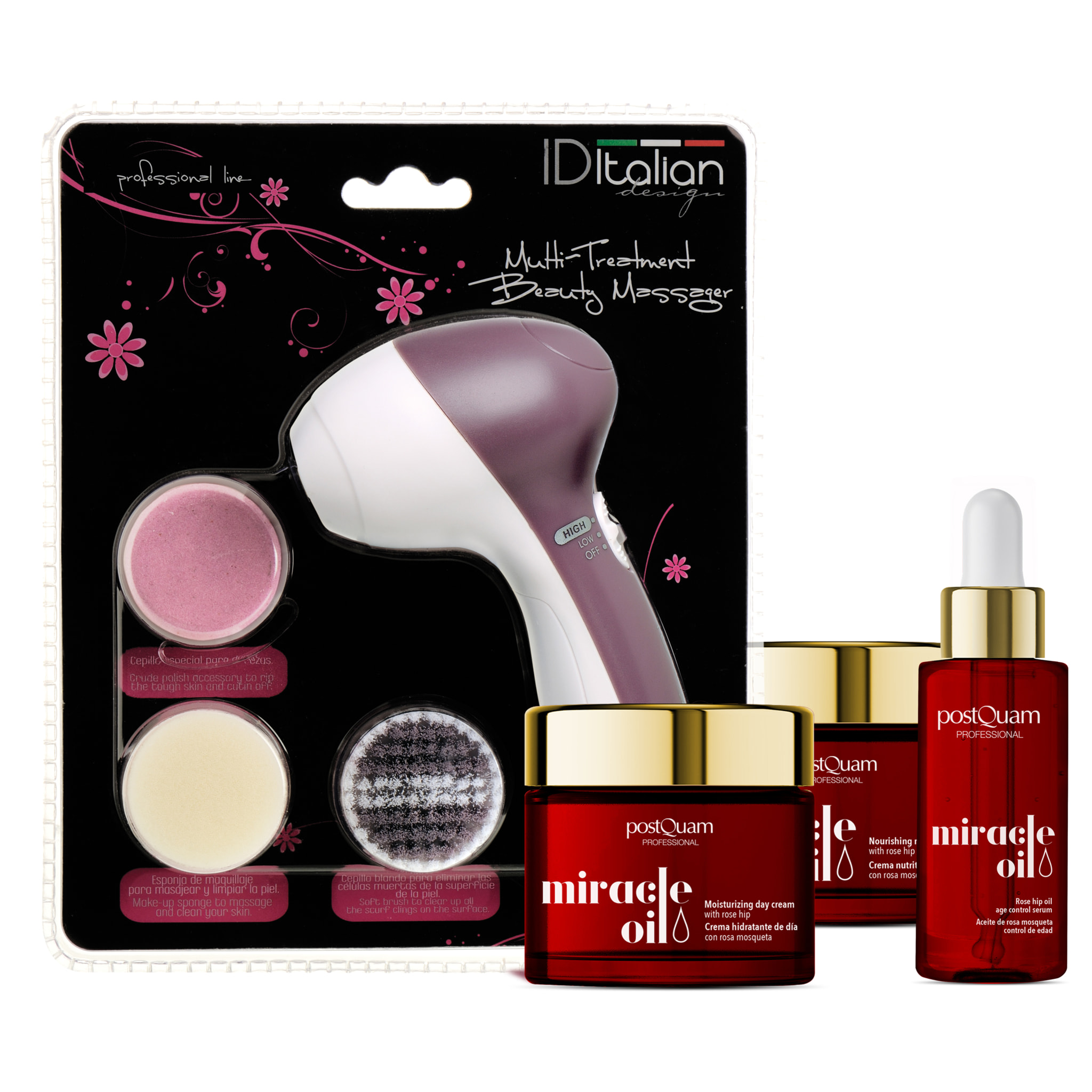 Pack Rituel Miracle avec Applicateur - Peau mature - 50+50+30 ml