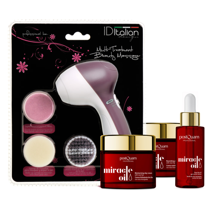 Pack Rituel Miracle avec Applicateur - Peau mature - 50+50+30 ml