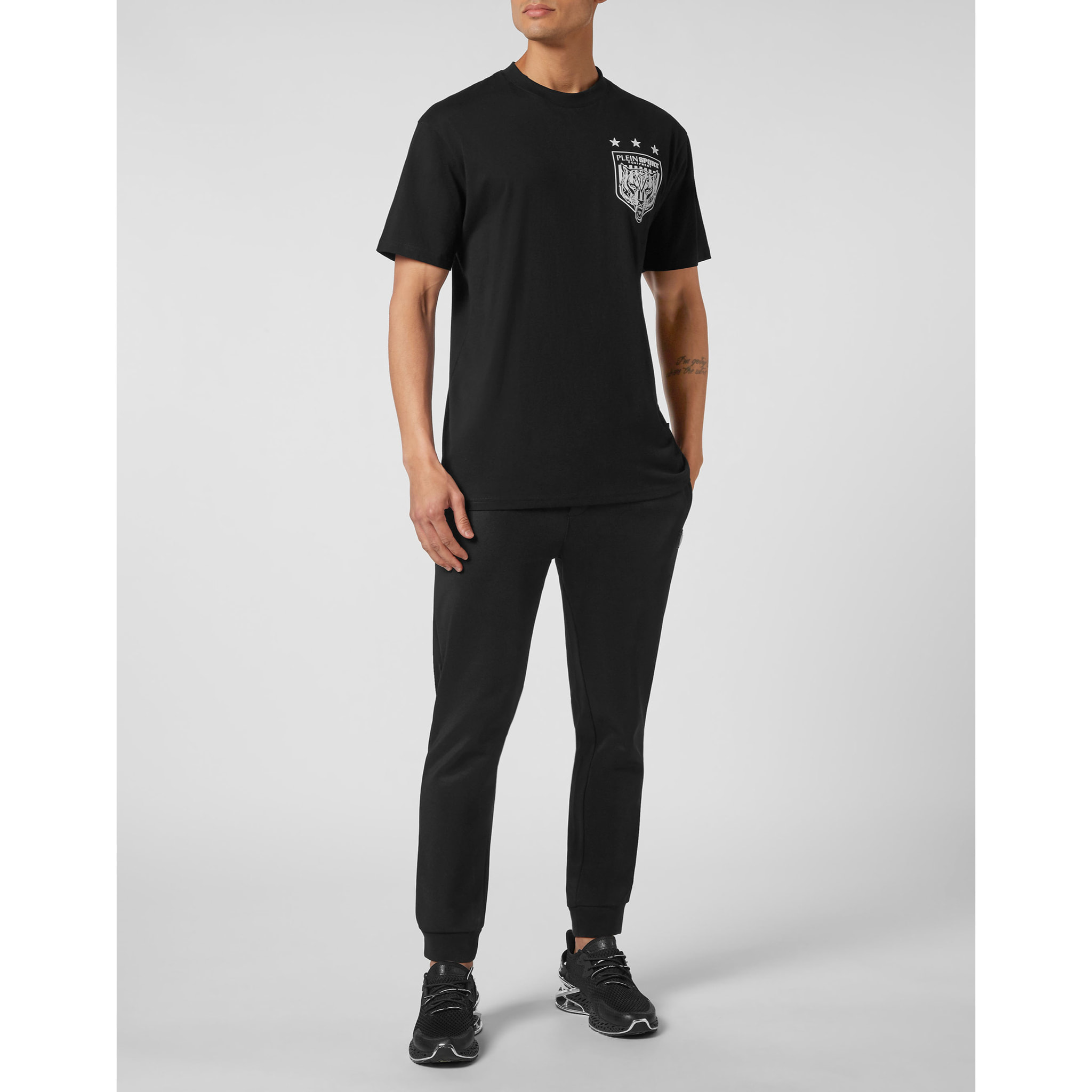 PLEIN SPORT Camiseta Cuello Redondo TIGER