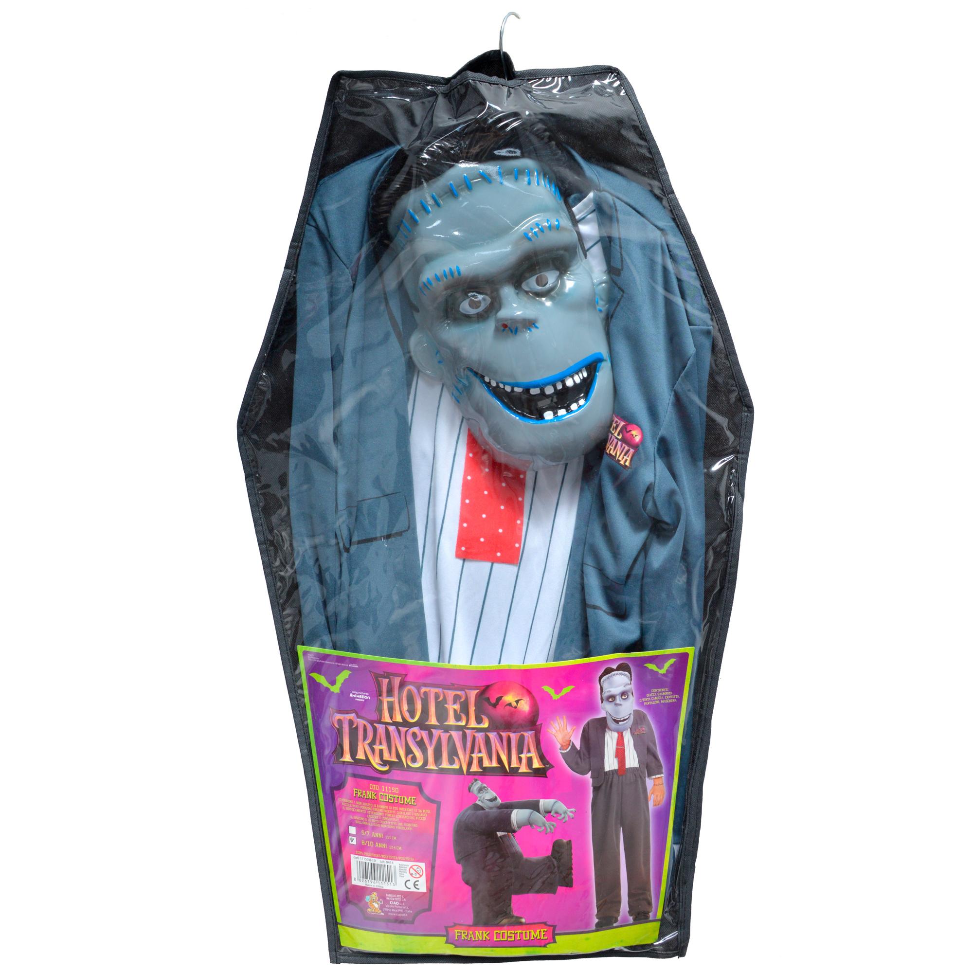 Frank Hotel Transylvania Costume Bambino Con Maschera