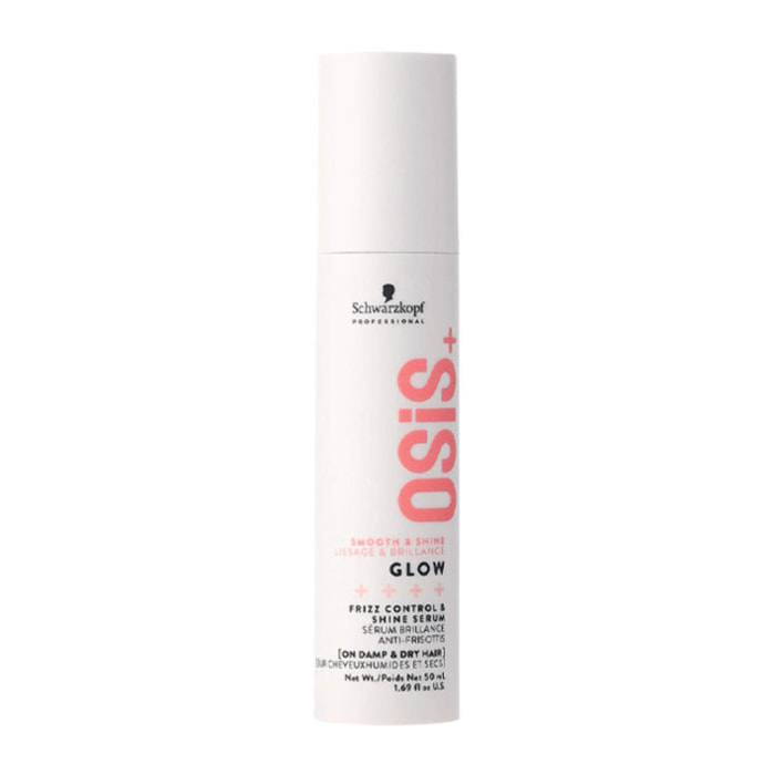 SCHWARZKOPF Osis+ Smooth & Shine Glow Frizz Control Serum Brillance 50ml