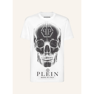 PHILIPP PLEIN T-Shirt Round Neck SKULL