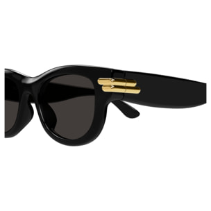 Gafas de Sol Bottega Veneta BV1323SK-001 de Acetato Unisex 52 mm