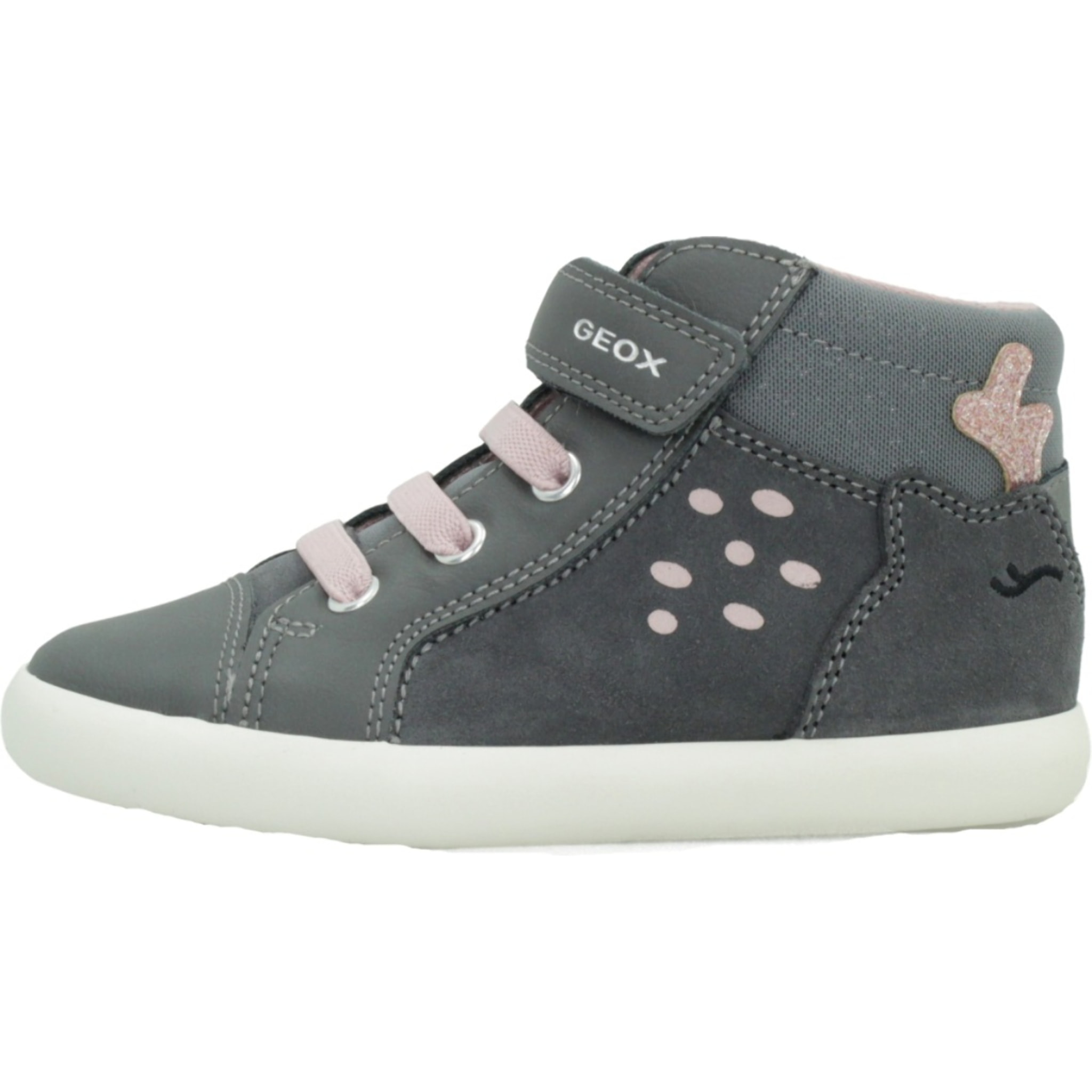 Zapatillas Niña de la marca GEOX  modelo B661MA 022BC B GISLI GRIS