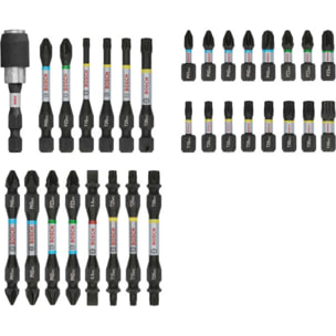 Jeu d'embouts de vissage PRO impact, 31 pcs. - BOSCH - 2608521U71