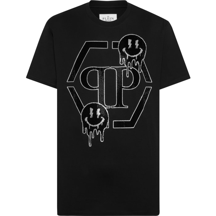 PHILIPP PLEIN T-Shirt Round Neck SMILE