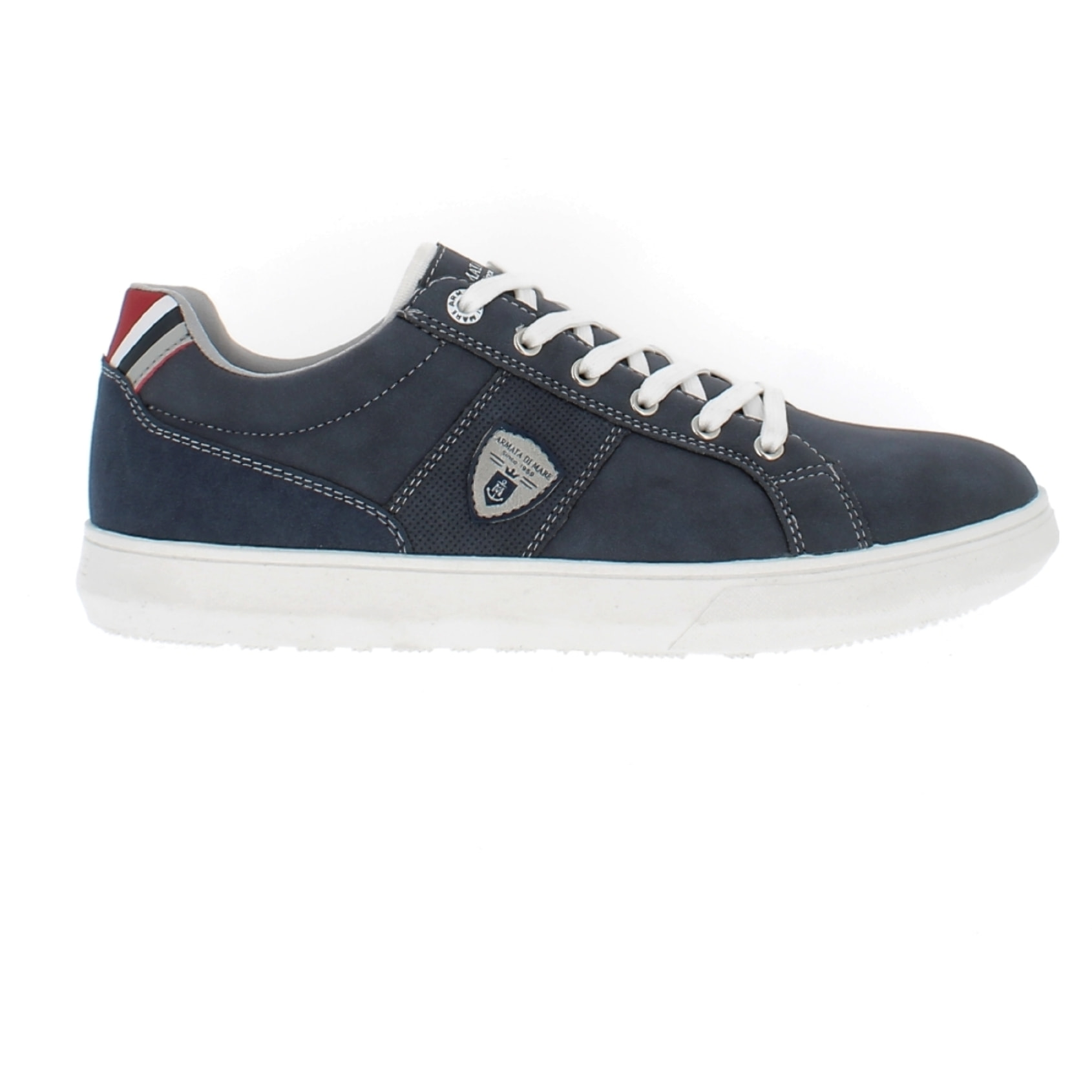 Armata di Mare Scarpe Uomo Court Sneakers Casual con Soletta Rimovibile in Memory Foam AMU SS22M148 Navy