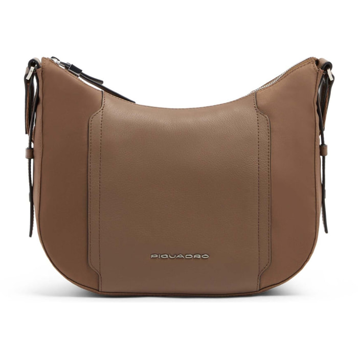 Piquadro Borsa tracolla donna in tessuto riciclato