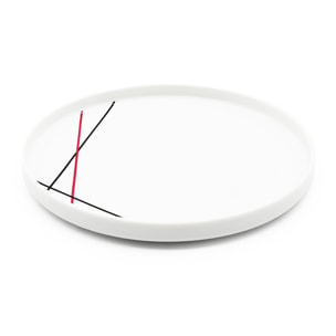 6 assiettes plates 27,5cm BISTROT