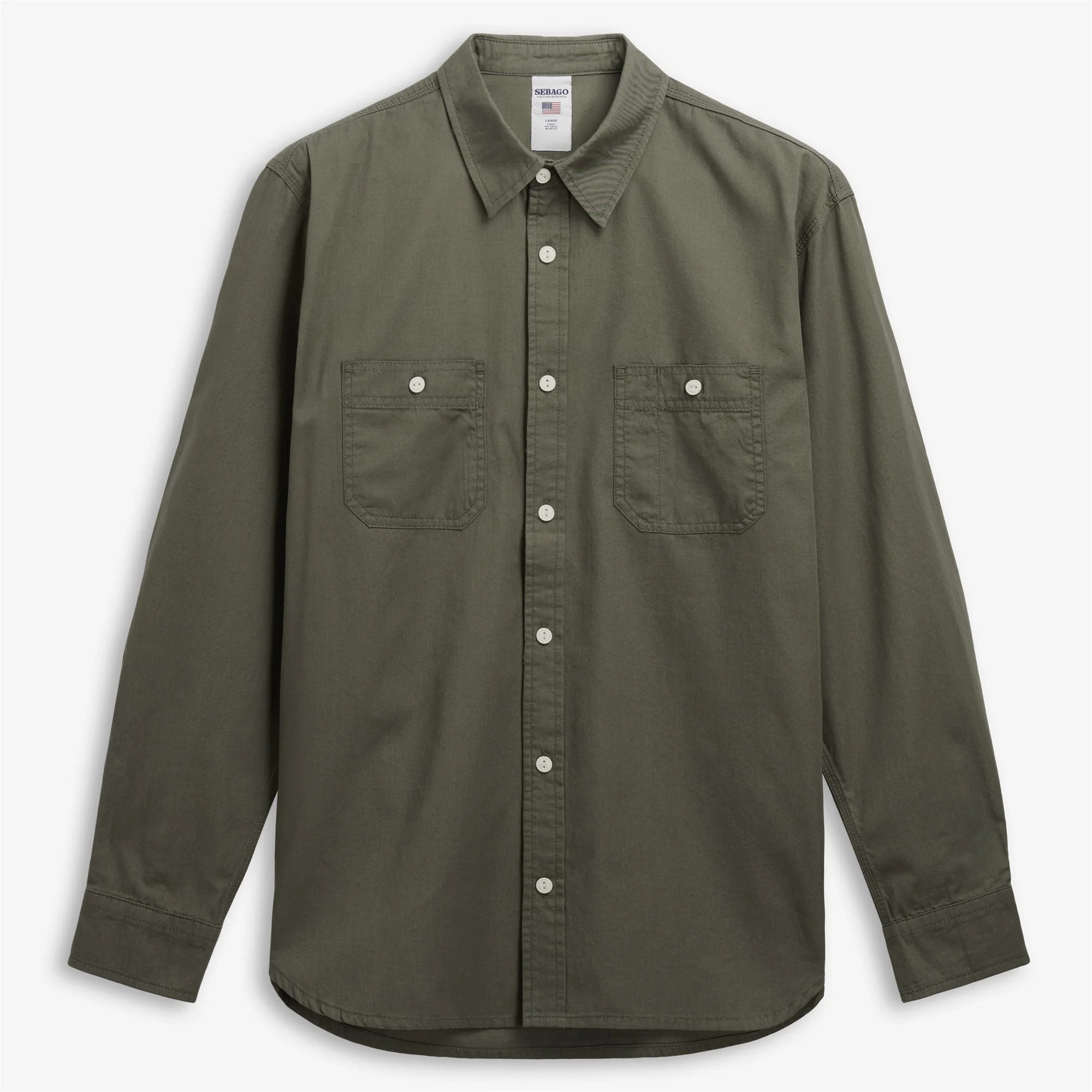 Sebago - Camicie Uomo Donna Verde - Molunkus