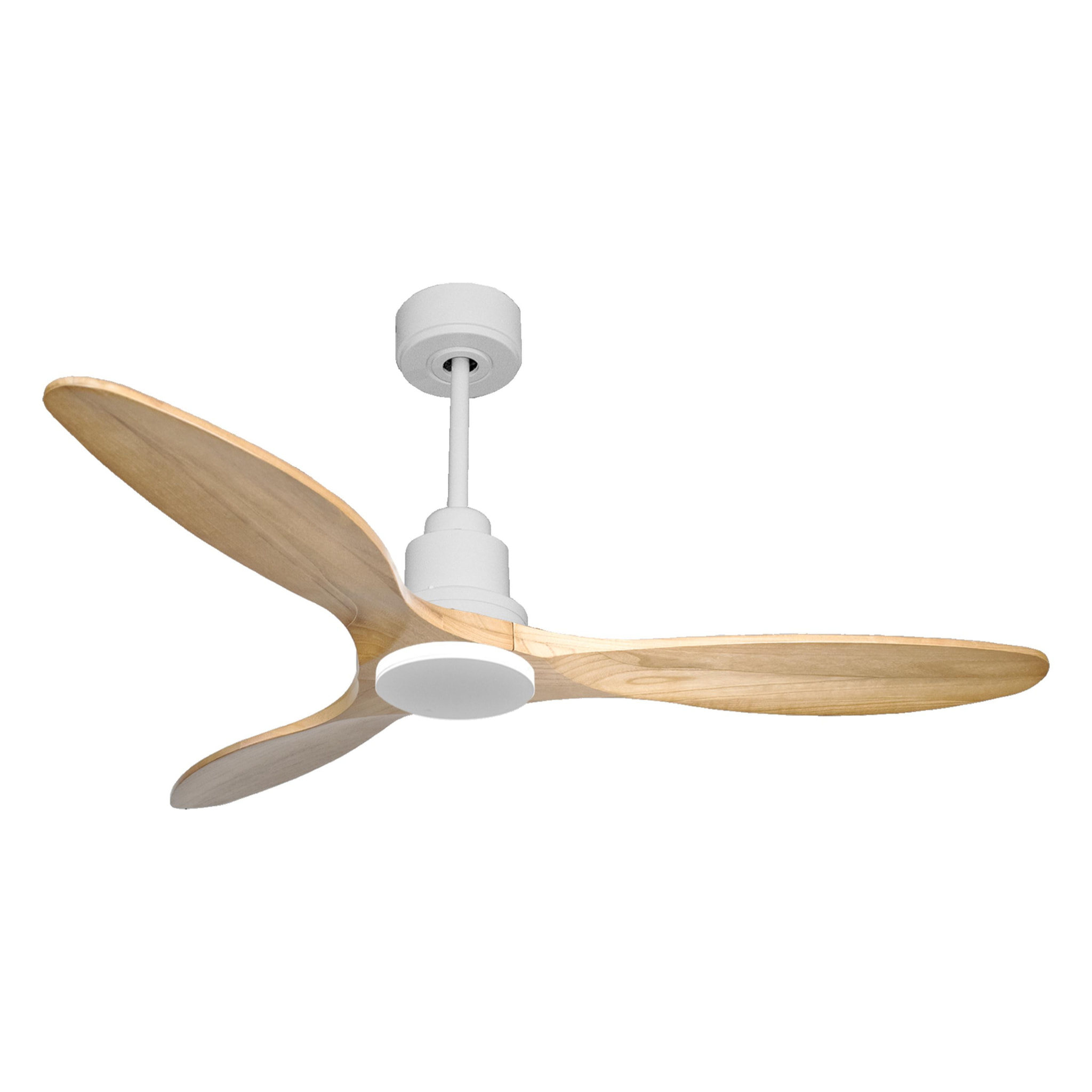 Ventilateur de plafond Réversible  Thermostat Pays vendable Wifi Moteur à courant continu Toits en pente Télécommande Hypersilence Mémoire