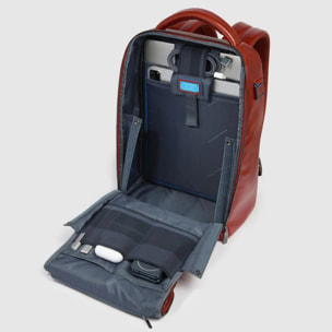 Piquadro Zaino da viaggio fast-check porta pc e iPad® con protezioni antiurto e RFID, personalizzabile