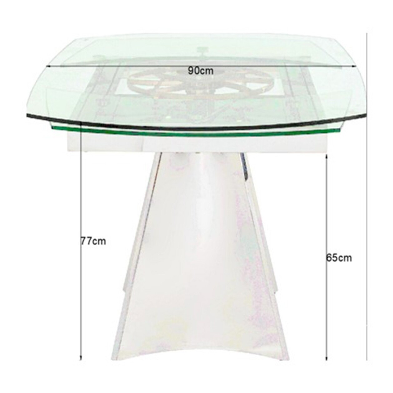 Table à rallonges Tempo Kare Design