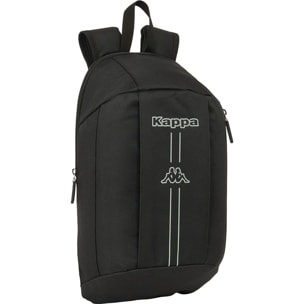 Mini mochila cremallera vertical kappa "dark"