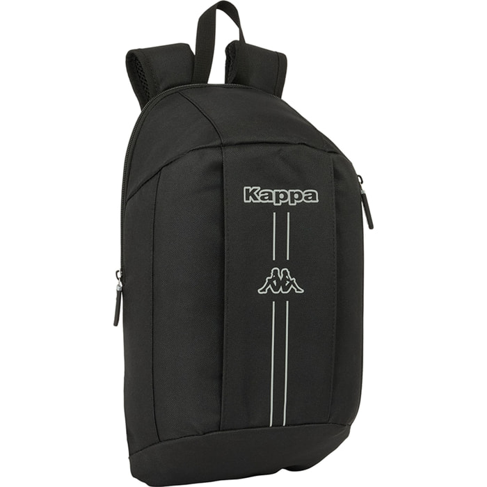 Mini mochila cremallera vertical kappa "dark"