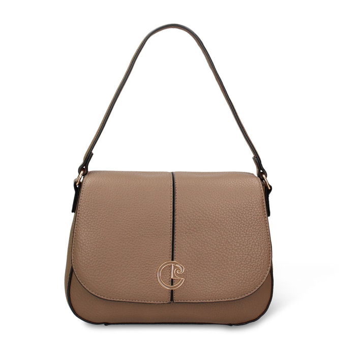 Borsa a spalla da donna - Modello Evanthe Ultra - Pelle vegana PU - 25.0 x 19.0 x 7.0 cm