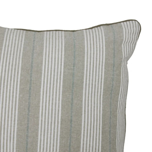 Coussin Groove 58x38cm rayé vert