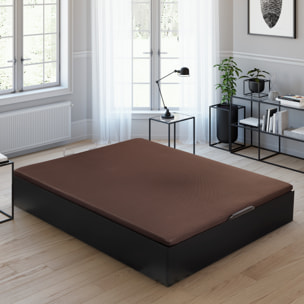 Canapé Abatible Wengué Montaje y Recogida del antiguo incluido Altura 32cm Gran capacidad · ROYAL SLEEP