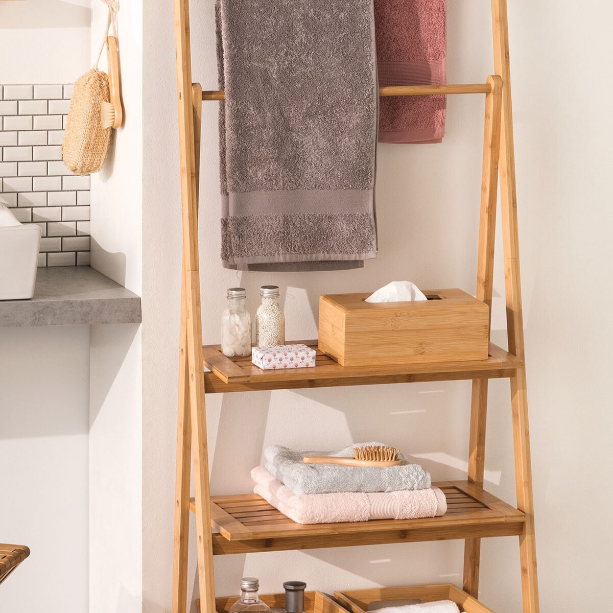 Boîte à mouchoirs Bambou