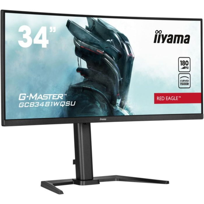 Ecran PC Gamer IIYAMA G-MASTER GCB3481WQSU-B1 34'' Plat VA