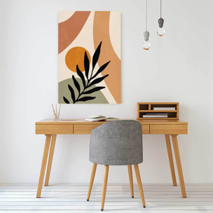 Tableau contemporain fleurs alchemille  Toile imprimée