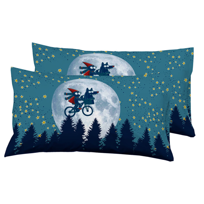 Fundas de almohada 50x75 (2) cm Kukuxumusu Mikasa CP