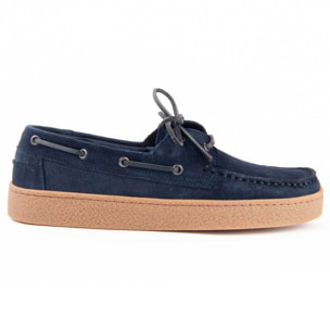 Náutico De Piel - Azul