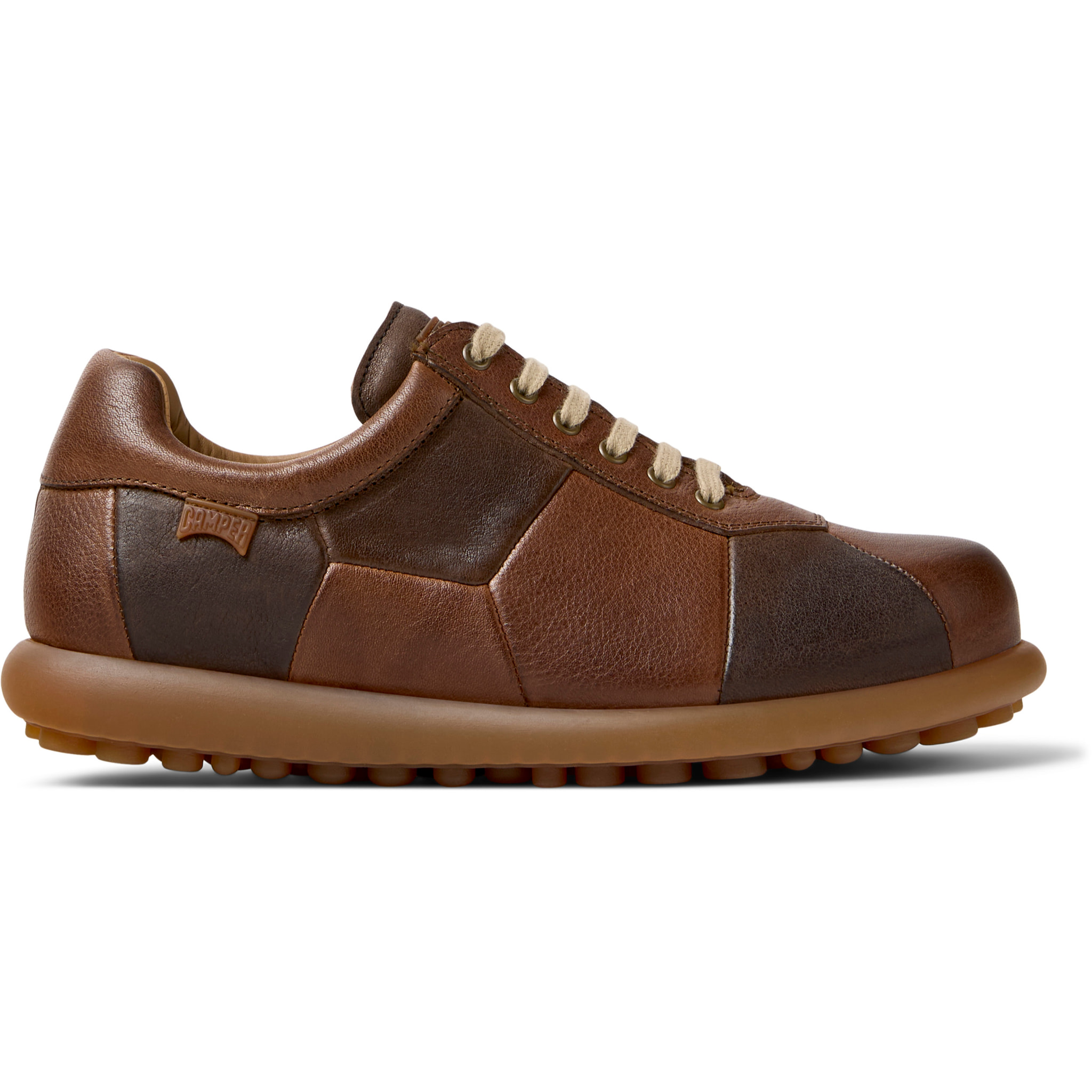 Zapatillas - CAMPER Pelotas Ariel Hella Twins - Marron - Cuero liso