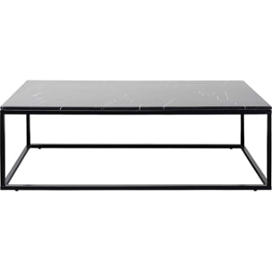 Table basse Key West 120x60cm noire Kare Design