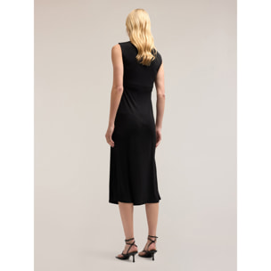 Motivi - Vestito con nodo in jersey - Verde