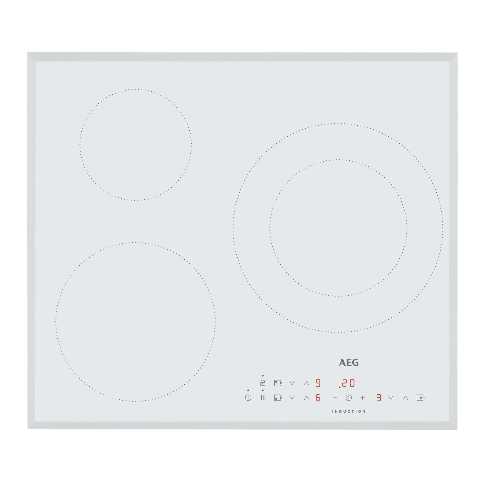 AEG Placa de inducción Serie 5000 Induction de 60 cm IKB63300FW