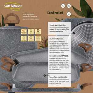 Pack 6 sartenes y utensilios de cocina SAN IGNACIO Daimiel