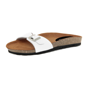 Sandalo flat Donna colore Bianco