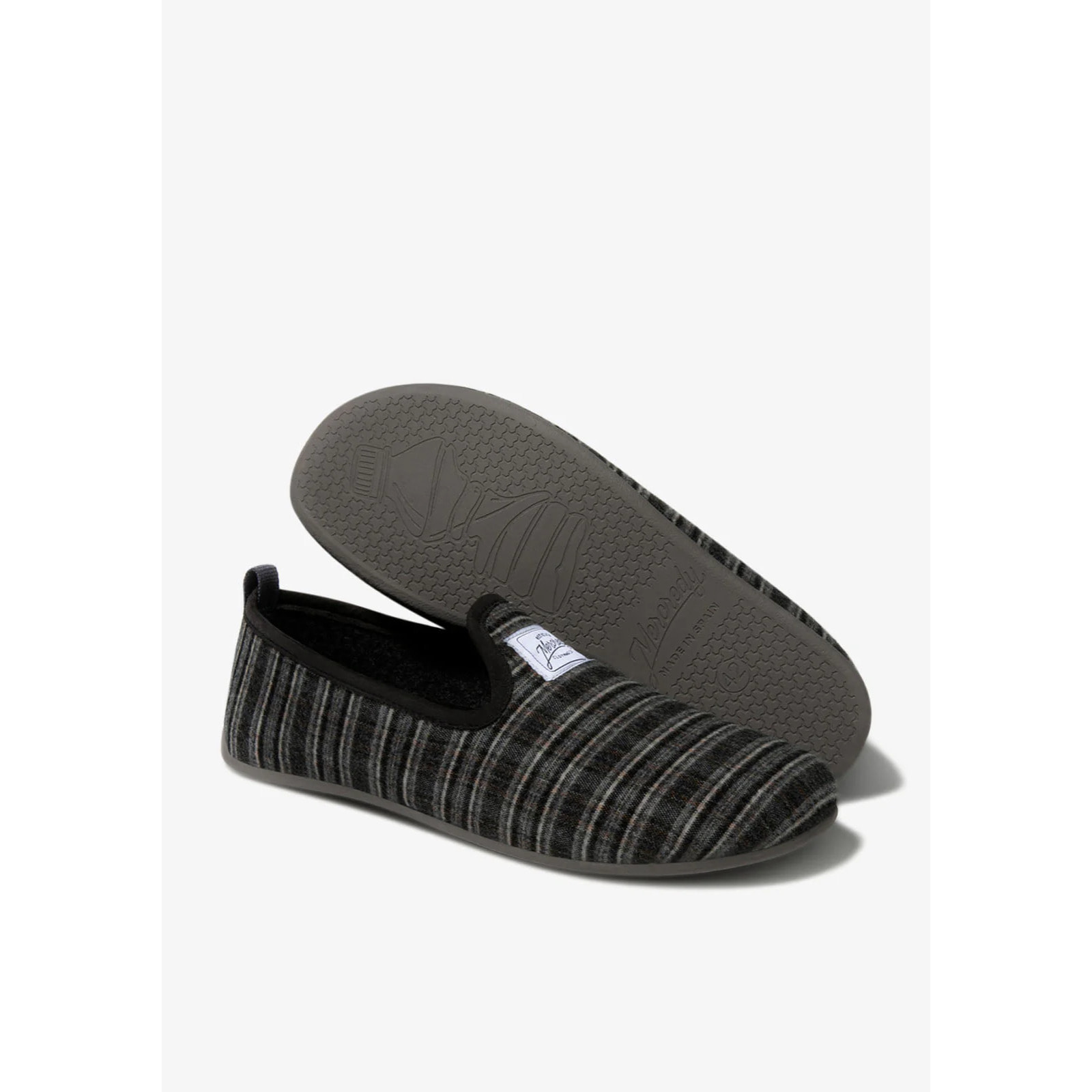 Zapatillas de Casa Mercredy Slipper Gran Checker Gris D.Franklin